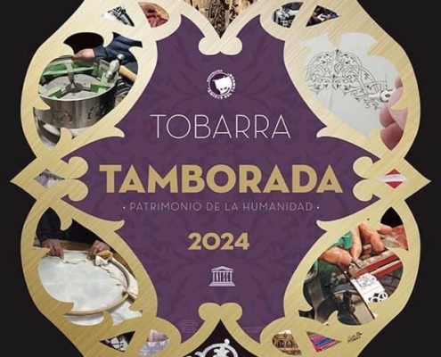 Cartel de la Tamborada 2024 de Tobarra