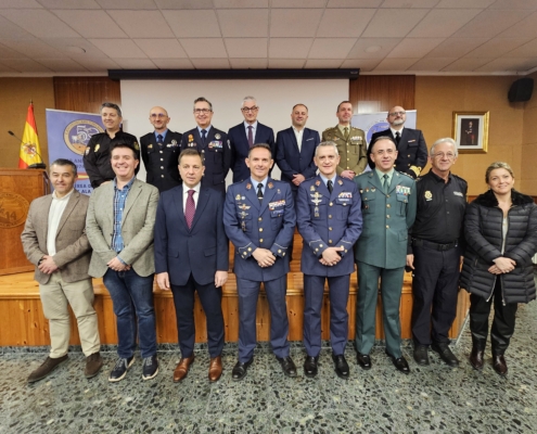 La Diputación de Albacete se une a la celebración del 50 aniversario del Ala 14 del Ejército del Aire y del Espacio en la Base Aérea de Los Ll ...