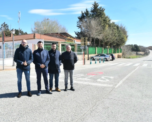 La Diputación de Albacete llevará a cabo mejoras en la circunvalación de Hoya Gonzalo para garantizar la seguridad en la zona