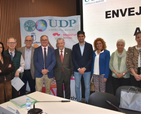 José González tienda la mano de la Diputación a la UDP para seguir mejorando la vida de las personas mayores en la provincia