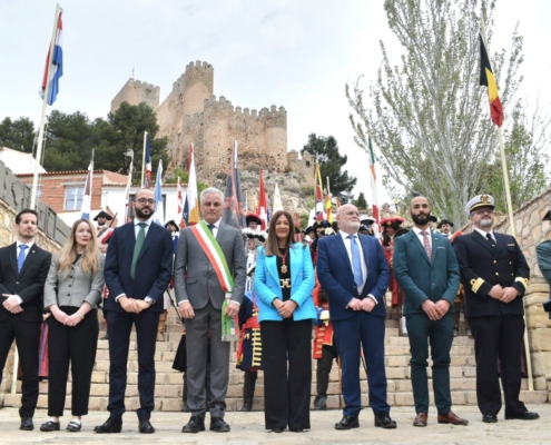 Valera reitera el compromiso de la Diputación de Albacete con la Recreación Histórica de la ‘Batalla de Almansa’, subrayando “que es un e ...