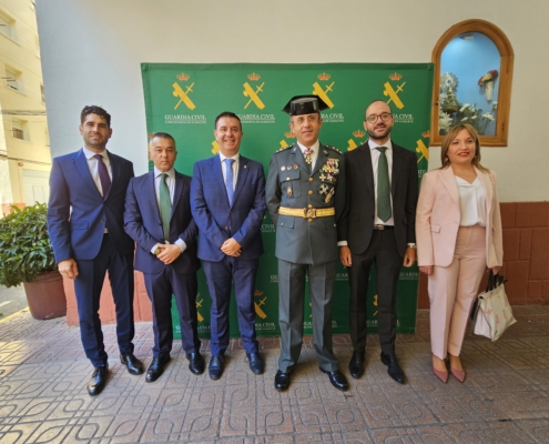 El presidente de la Diputación de Albacete reitera el compromiso del Gobierno Provincial con la Guardia Civil en el marco de su 180º aniversario
