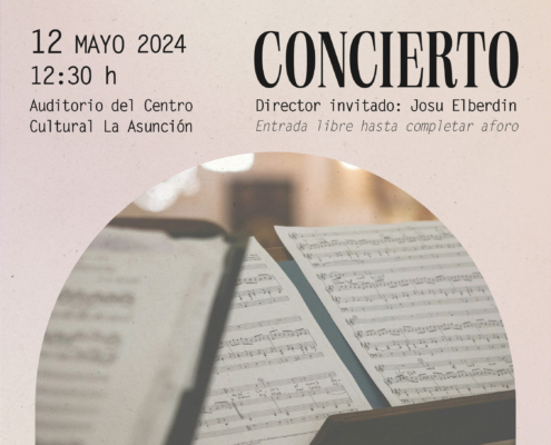 Un concierto dirigido por Josu Elberdin pondrá el ‘broche de oro’ al XI ‘Seminario Coral Diputación de Albacete’ el próximo 12 de mayo