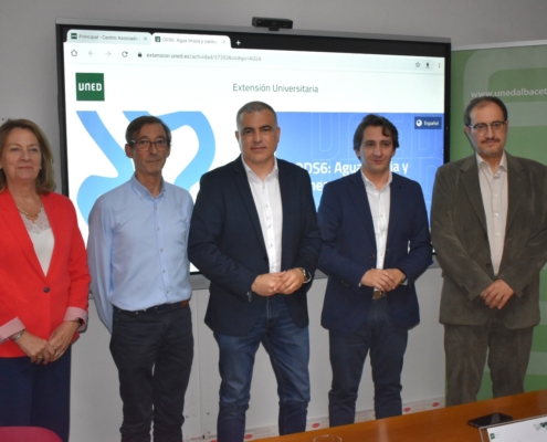 El diputado provincial de Hidrogeología reitera el compromiso de la Diputación de Albacete en torno al uso sostenible y eficiente del agua