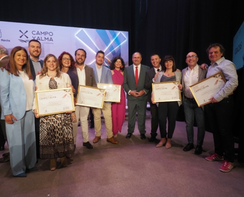 Foto con los premiados de la provincia de Albacete