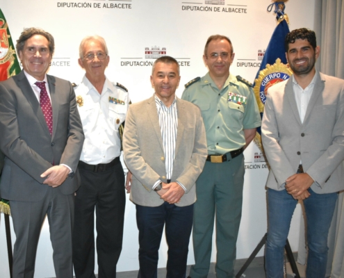 La Diputación de Albacete felicita a los y las 14 profesionales reconocidos en el Día de la Seguridad Privada