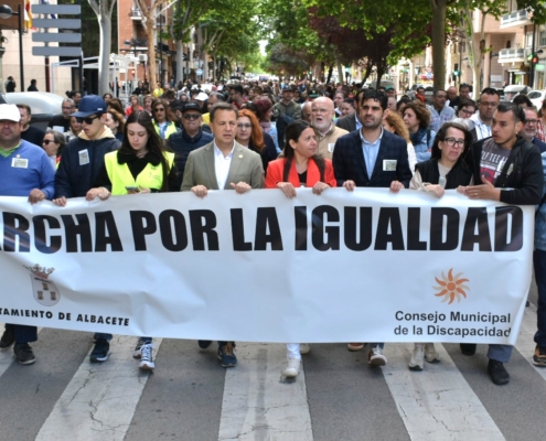 La Diputación de Albacete se suma a la 16ª Marcha por la Igualdad bajo el lema ‘Aporta, no apartes’