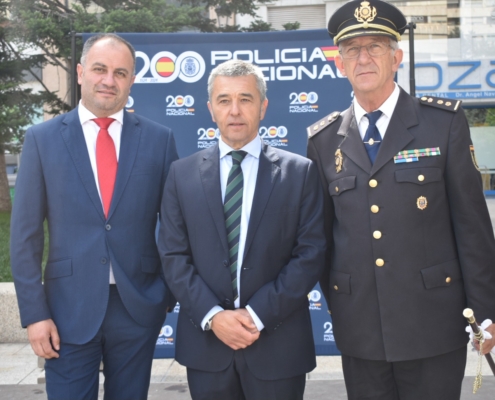 La Diputación de Albacete se suma al acto institucional de homenaje a los policías nacionales que han sido víctimas del terrorismo