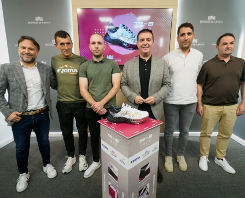 La Diputación de Albacete y Joma presentan una zapatilla de edición especial para los Circuitos Deportivos Provinciales