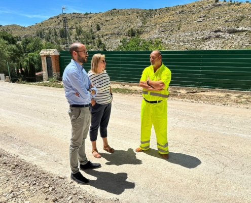 Visita a las labores que se realizan en Jorquera tras la DANA del 29 de junio