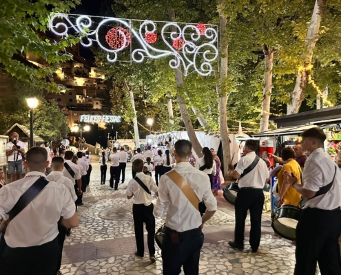 Santi Cabañero acompaña a la población de Alcalá del Júcar en sus Fiestas en Honor a San Lorenzo