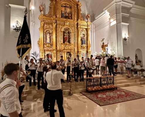 Santi Cabañero acompaña a la población de Alcalá del Júcar en sus Fiestas en Honor a San Lorenzo