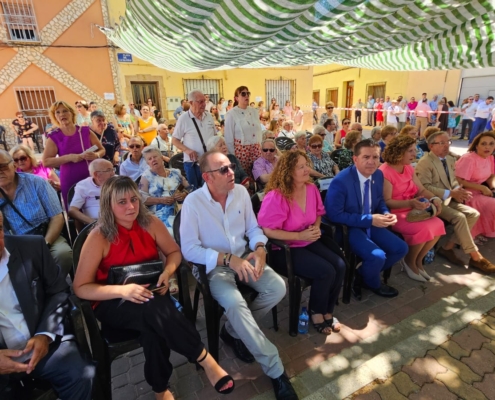 El presidente de la Diputación de Albacete visita Navas de Jorquera con motivo de las Fiestas en honor a San Eleuterio y San Liberato