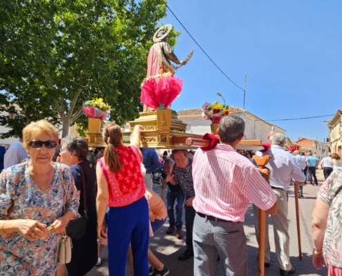 El presidente de la Diputación de Albacete visita Navas de Jorquera con motivo de las Fiestas en honor a San Eleuterio y San Liberato