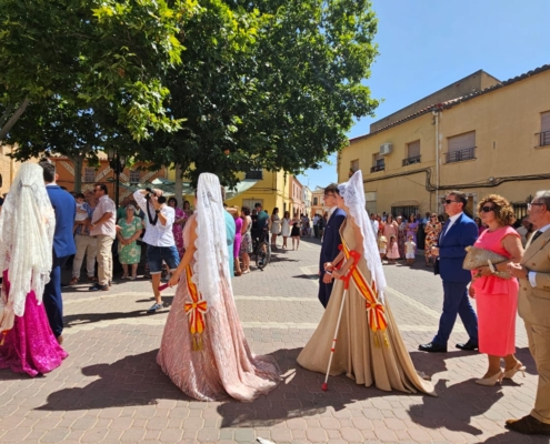 El presidente de la Diputación de Albacete visita Navas de Jorquera con motivo de las Fiestas en honor a San Eleuterio y San Liberato