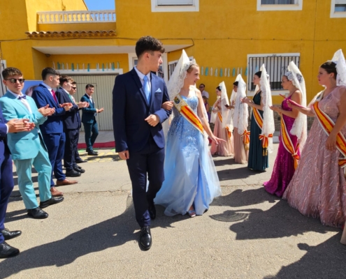 El presidente de la Diputación de Albacete visita Navas de Jorquera con motivo de las Fiestas en honor a San Eleuterio y San Liberato