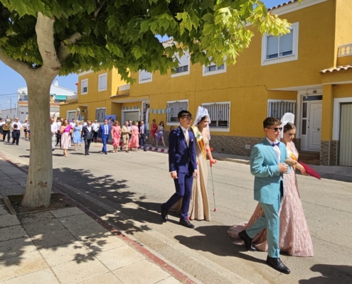 El presidente de la Diputación de Albacete visita Navas de Jorquera con motivo de las Fiestas en honor a San Eleuterio y San Liberato