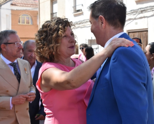 El presidente de la Diputación de Albacete visita Navas de Jorquera con motivo de las Fiestas en honor a San Eleuterio y San Liberato