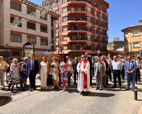 Santi Cabañero participa en las Fiestas que Villamalea celebra en honor al Santísimo Cristo de la Misericordia