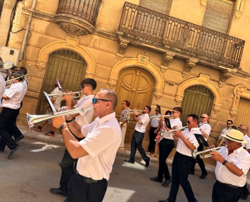 Santi Cabañero participa en las Fiestas que Villamalea celebra en honor al Santísimo Cristo de la Misericordia