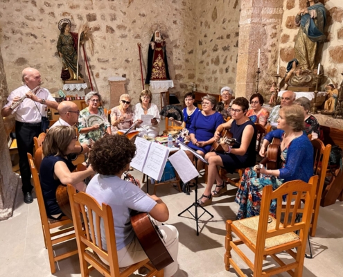 Santi Cabañero participa en las Fiestas que Villamalea celebra en honor al Santísimo Cristo de la Misericordia