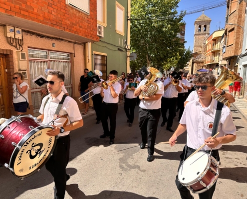 Santi Cabañero participa en las Fiestas que Villamalea celebra en honor al Santísimo Cristo de la Misericordia