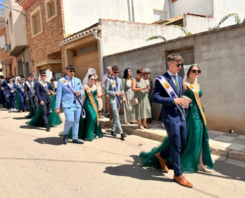 Santi Cabañero participa en las Fiestas que Villamalea celebra en honor al Santísimo Cristo de la Misericordia