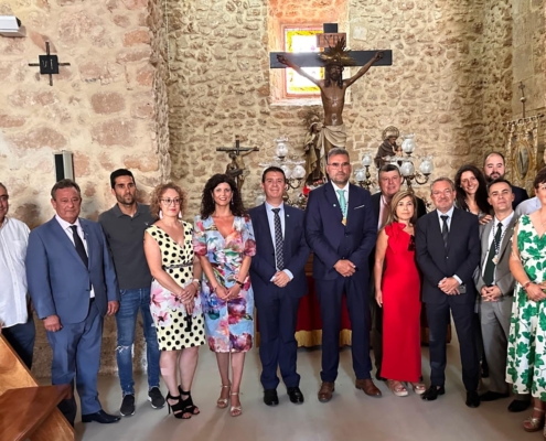 Santi Cabañero participa en las Fiestas que Villamalea celebra en honor al Santísimo Cristo de la Misericordia