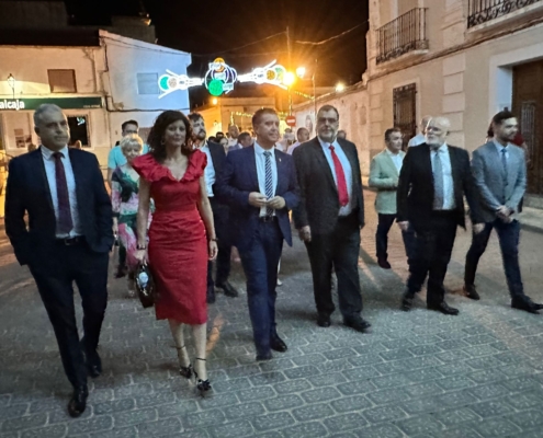 Cabañero no falta a uno de los momentos más emblemáticos de las Fiestas de San Roque en Villargordo del Júcar