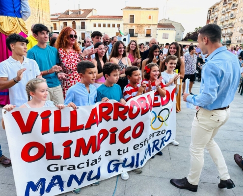 El vicepresidente provincial encabeza la delegación de la Diputación de Albacete que acompañaba a la población de Villarrobledo en su esperada ...