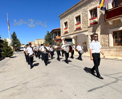 El presidente de la Diputación de Albacete celebra junto a los vecinos y vecinas de Mahora sus tradicionales Fiestas en honor a Nuestra Señora d ...