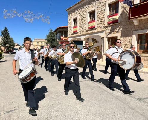 El presidente de la Diputación de Albacete celebra junto a los vecinos y vecinas de Mahora sus tradicionales Fiestas en honor a Nuestra Señora d ...