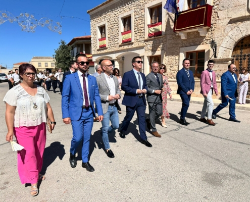 El presidente de la Diputación de Albacete celebra junto a los vecinos y vecinas de Mahora sus tradicionales Fiestas en honor a Nuestra Señora d ...