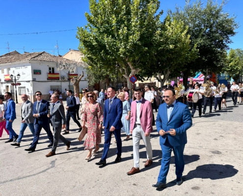 El presidente de la Diputación de Albacete celebra junto a los vecinos y vecinas de Mahora sus tradicionales Fiestas en honor a Nuestra Señora d ...