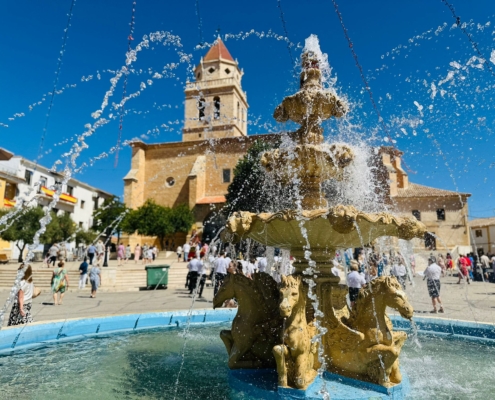 El presidente de la Diputación de Albacete celebra junto a los vecinos y vecinas de Mahora sus tradicionales Fiestas en honor a Nuestra Señora d ...