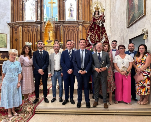 El presidente de la Diputación de Albacete celebra junto a los vecinos y vecinas de Mahora sus tradicionales Fiestas en honor a Nuestra Señora d ...