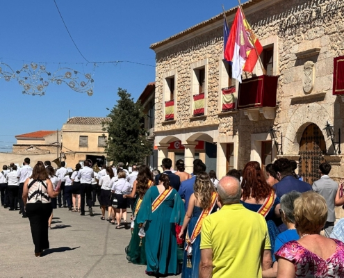 El presidente de la Diputación de Albacete celebra junto a los vecinos y vecinas de Mahora sus tradicionales Fiestas en honor a Nuestra Señora d ...