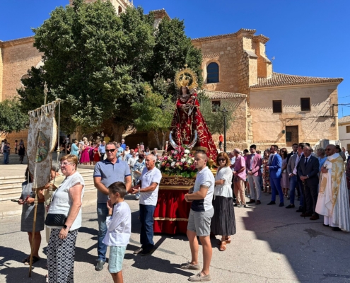 El presidente de la Diputación de Albacete celebra junto a los vecinos y vecinas de Mahora sus tradicionales Fiestas en honor a Nuestra Señora d ...