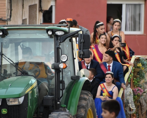 El presidente provincial ‘repite’ compartiendo con los vecinos y vecinas de Fuentealbilla el inicio de las Fiestas Patronales en honor al Sant ...