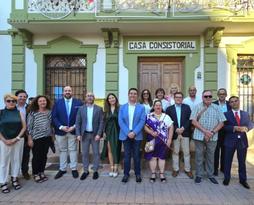 El presidente provincial ‘repite’ compartiendo con los vecinos y vecinas de Fuentealbilla el inicio de las Fiestas Patronales en honor al Sant ...