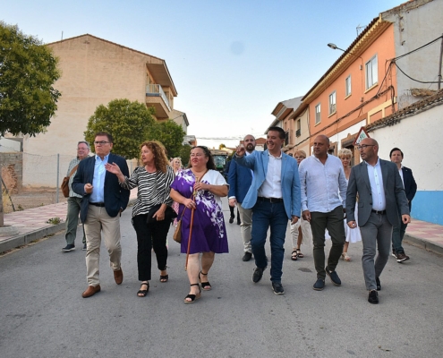 El presidente provincial ‘repite’ compartiendo con los vecinos y vecinas de Fuentealbilla el inicio de las Fiestas Patronales en honor al Sant ...