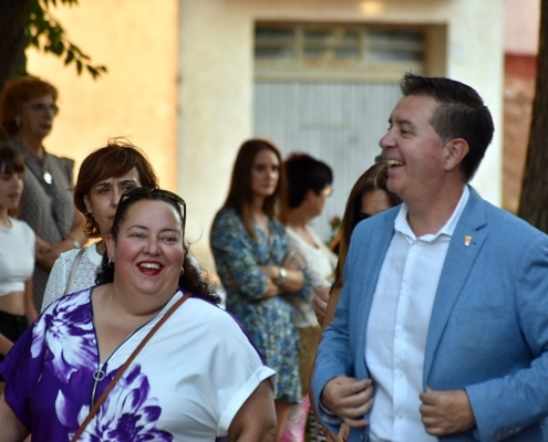 El presidente provincial ‘repite’ compartiendo con los vecinos y vecinas de Fuentealbilla el inicio de las Fiestas Patronales en honor al Sant ...