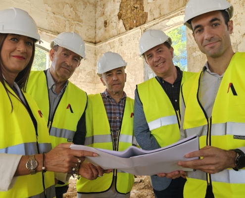 Comienza la rehabilitación de la Casa del Llavero en el Pantano de Almansa, enmarcada en el Plan de Sostenibilidad Turística de la localidad