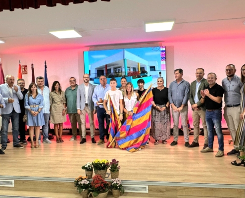 Balazote ‘presume’ de su Escuela Municipal de Folclore y de su tradicional ‘Corrida de la Bandera’ en el estand de la Diputación de Albacete