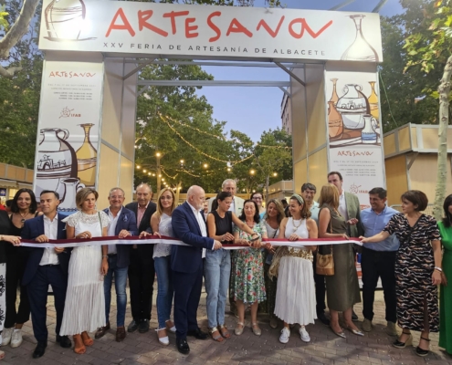 La Diputación de Albacete reafirma su compromiso con la promoción del sector artesanal en la inauguración de la XXIV Feria de Artesanía ‘ART ...