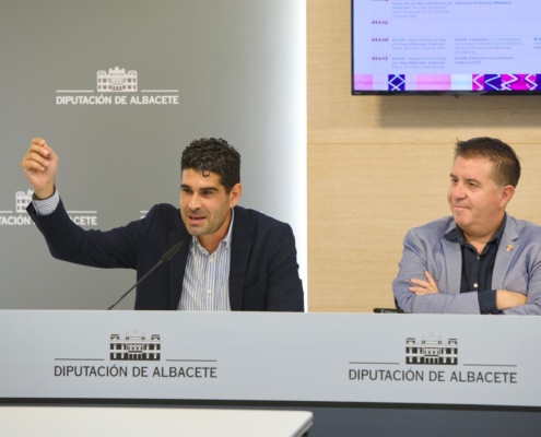 Presentación progtramación programación estand de la Diputación para la Feria de Albacete 2024