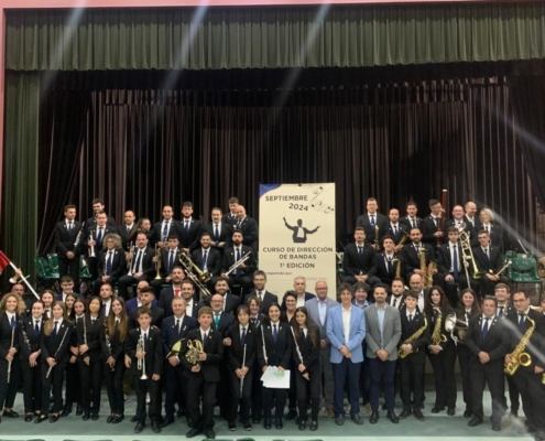 'Sobresaliente' para el I Curso de Formación en Dirección de Bandas de Música de la Diputación de Albacete