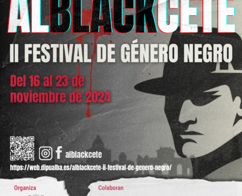 La Diputación impulsa Alblackcete, el II Festival de Género Negro de Albacete, del 16 al 23 de noviembre