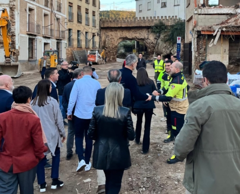 Los Reyes y la ministra de Vivienda visitan Letur para conocer los efectos de la DANA y el esfuerzo colectivo desplegado en la emergencia