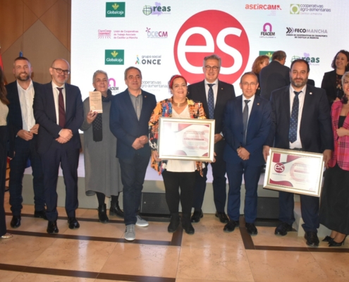 La Diputación de Albacete felicita a las entidades premiadas en los I Premios Empresariales de la Economía Social, cuatro de ellas de la provincia